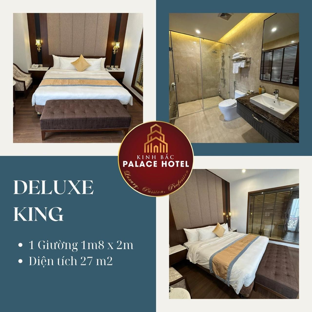Kinh Bac Palace Hotel Bac Ninh ภายนอก รูปภาพ
